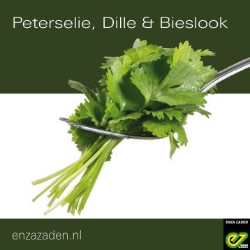 Peterselie, Dille & Bieslook 2021