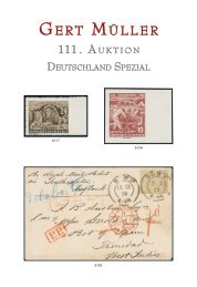 111. Auktion - Deutschland Spezial