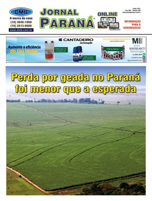 Jornal Paraná Julho 2021