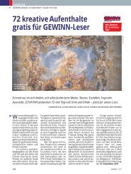 72 kreative Aufenthalte gratis für GEWINN-Leser - Kreativ Reisen ...