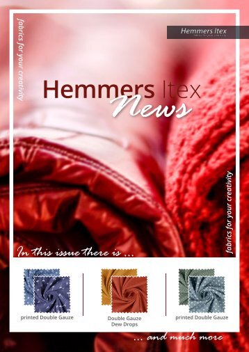 Hemmers Itex_Neuheiten_Gauze_ENG