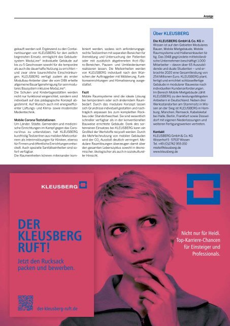 2021/07 |Unternehmen #78 | Ausgabe Juli 2021 | !