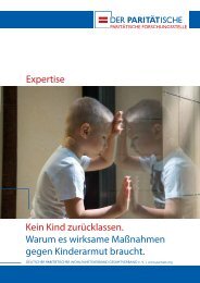 Expertise Kinderarmut 2021 