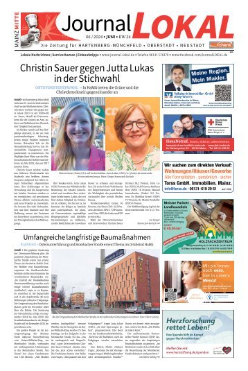 Journal LOKAL - die lokale Zeitung für Mainz-Mitte (Neustadt, Oberstadt und Hartenberg-Münchfeld)