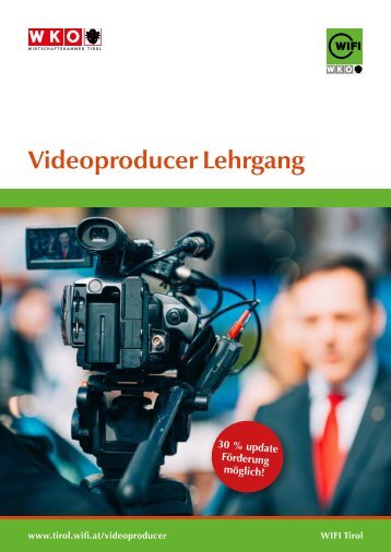 Videoproducer Lehgang