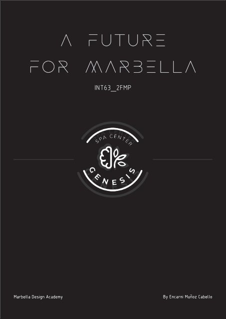 Genesis, final project Workbook by Encarni Muñoz Cabello at Marbella Design Academy