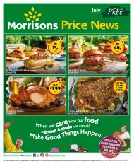 Morrisons Price News July