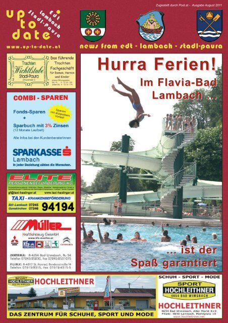 Hurra Ferien! - Up-to-date