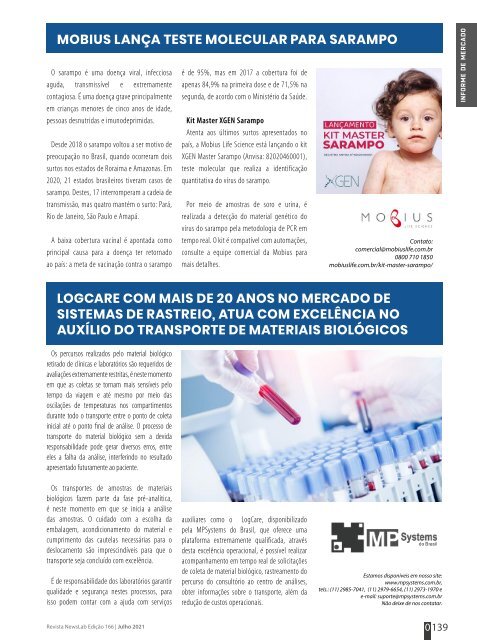 Revista Newslab Edição 166