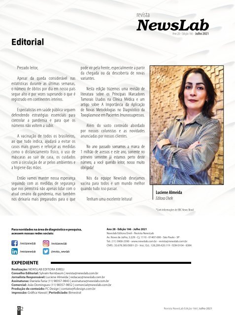 Revista Newslab Edição 166