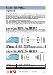 Anschlusskabel IEEE-1284-A auf IEEE-1284-C - bei Kontakt ...
