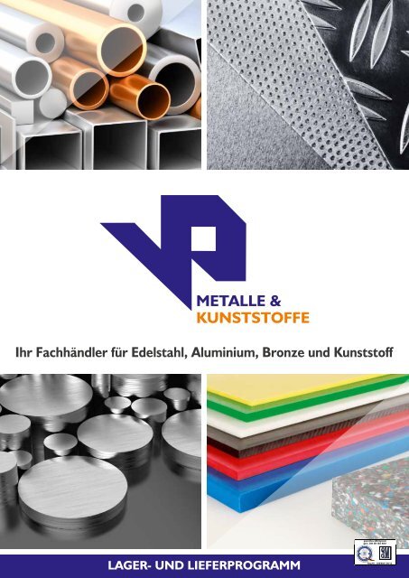 VP Metalle Lagerprogramm