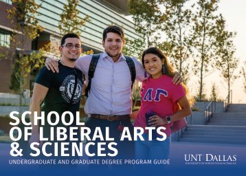 School of Liberal Arts & Sciences - UNT Dallas