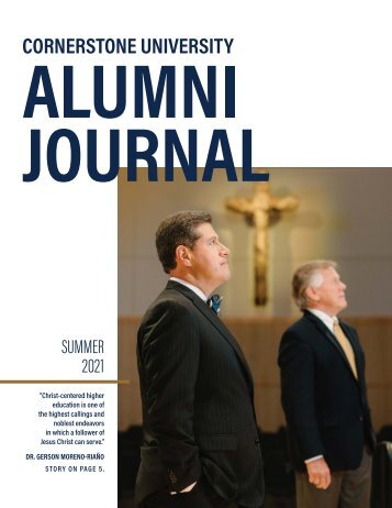Cornerstone University Alumni Journal 2021