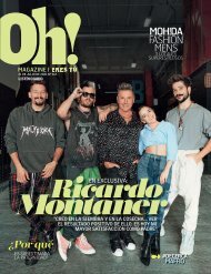 Oh Magazine Portada Ricardo Montaner Julio 2021