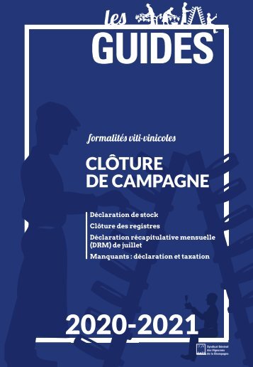 Les Guides du SGV - Clôture de campagne viti vini 2020-2021