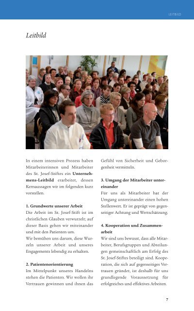 Informationen für unsere Patienten - St. Josef-Stift Sendenhorst