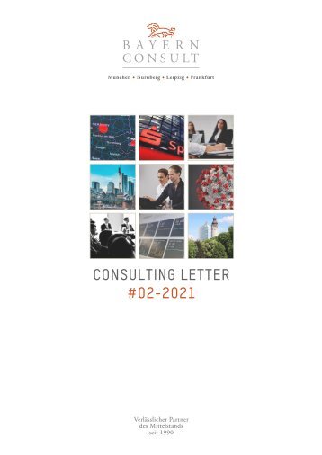 Bayern Consult - Consulting Letter #02 2021