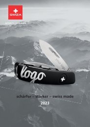 SWIZA - das andere Schweizer Taschenmesser