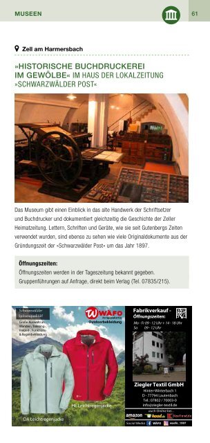 Schwarzwald-Heftli Ausgabe1 Juli-September 2021