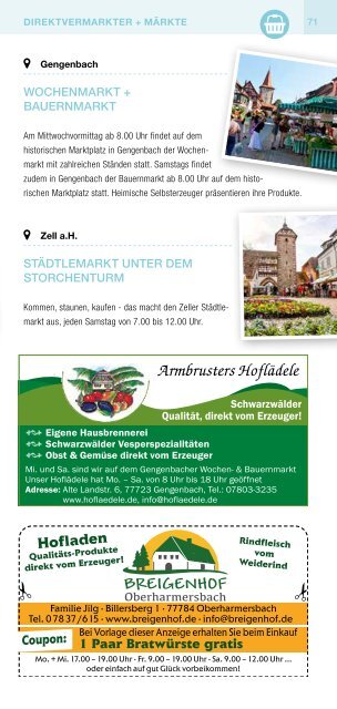 Schwarzwald-Heftli Ausgabe1 Juli-September 2021