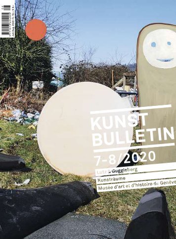 Kunstbulletin Juli/August 2020