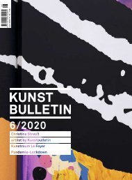 Kunstbulletin Juni 2020