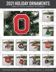 2021 HOLIDAY ORNAMENTS