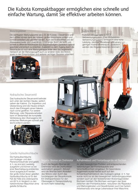 DIGITALE INSTRUMENTENANZEIGE (Kubota KICS ... - Esch-Technik