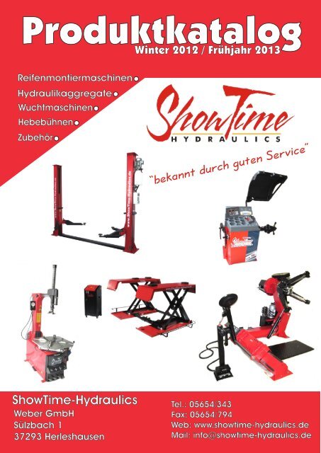 Online Shop - ShowTime-Hydraulics