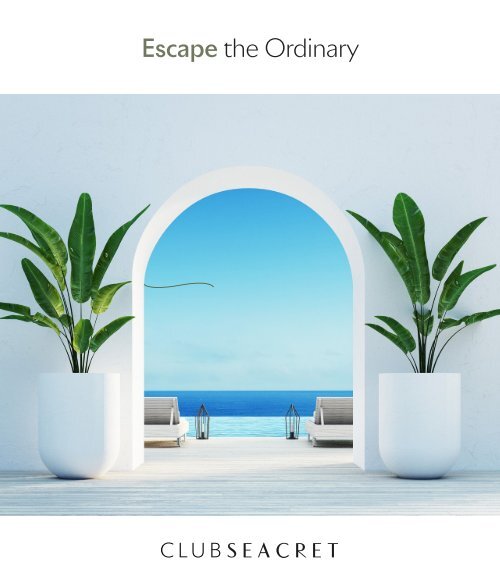 Club Seacret Escapes Brochure