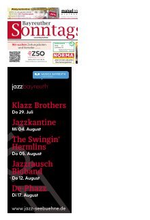 2021-07-25 Bayreuther Sonntagszeitung