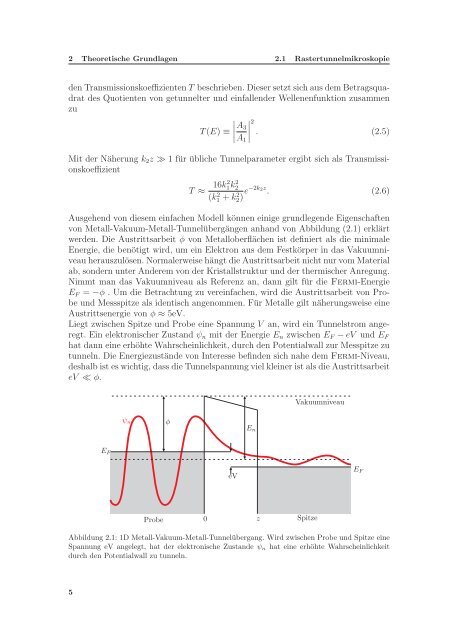 Rastertunnelmikroskopie an epitaktischen Eisenschichten auf MgO ...