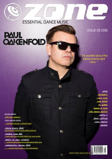 Zone Magazine Issue 011 - Paul Oakenfold