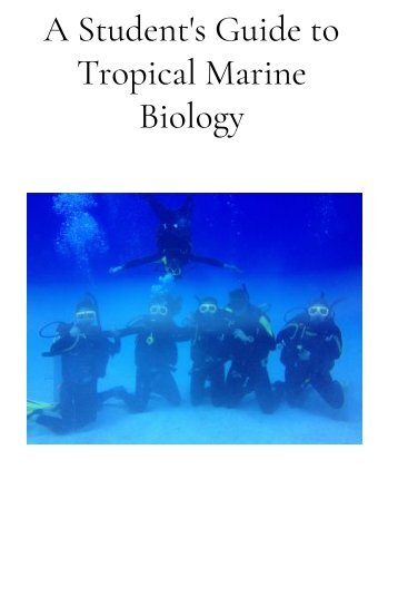 A Student's Guide to Tropical Marine Biology, 2019