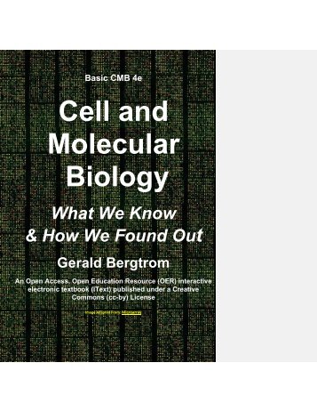 Basic Cell and Molecular Biology 4e_ What We Know and How Found Out 4e, 2018