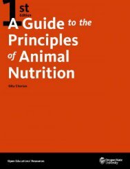 A Guide to the Principles of Animal Nutrition, 2020