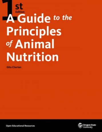 A Guide to the Principles of Animal Nutrition, 2020
