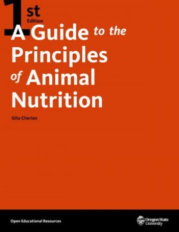 A Guide to the Principles of Animal Nutrition, 2020