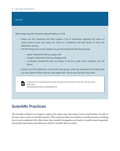 An Interactive Introduction to Organismal and Molecular Biology, 2021