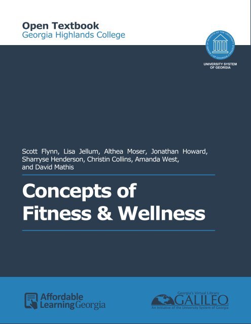 Concepts of Fitness and Wellness 2e, 2018