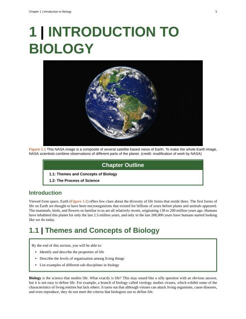 Concepts of Biology, 2013