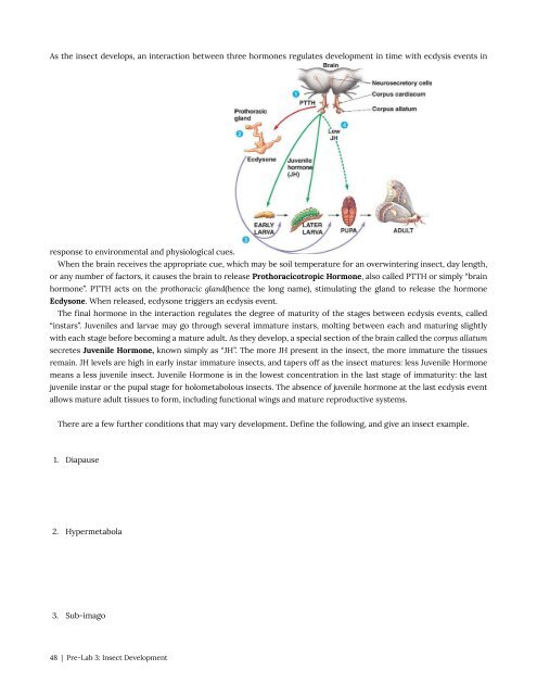 Entomology 311 Lab Manual - 1st Edition, 2019