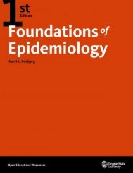 Foundations of Epidemiology, 2019