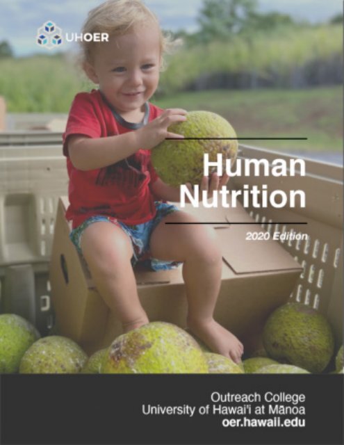 Human Nutrition - 2020 Edition, 2018