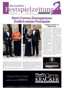 Bayreuther Festspielzeitung 2021 