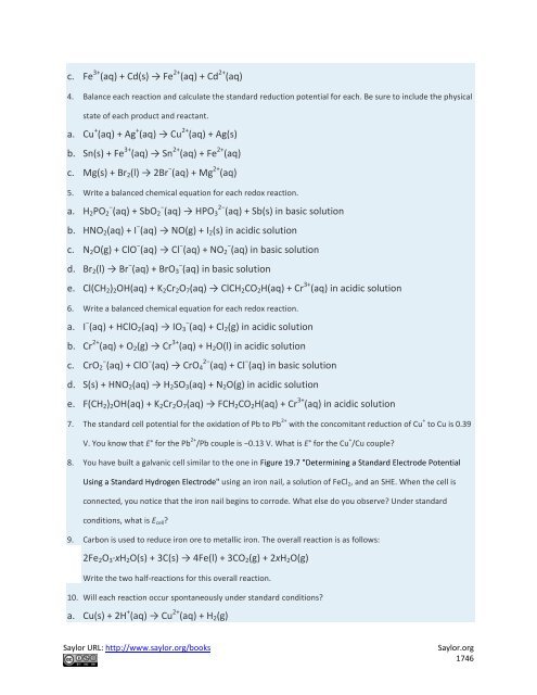 General Chemistry Principles, Patterns, and Applications, 2011