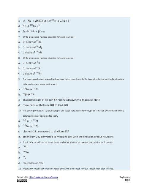 General Chemistry Principles, Patterns, and Applications, 2011