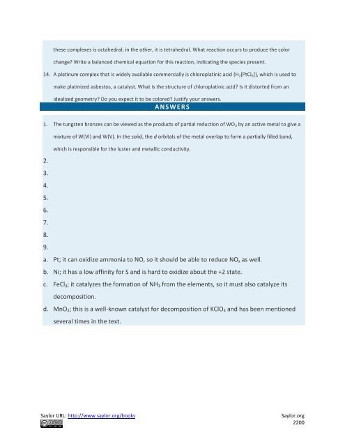 General Chemistry Principles, Patterns, and Applications, 2011