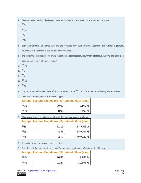 General Chemistry Principles, Patterns, and Applications, 2011